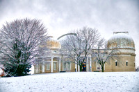 Allegheny Observatory in Snow